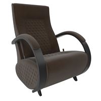 Кресло-глайдер МИ Модель Balance 3 (Венге/шпон/Verona Brown)