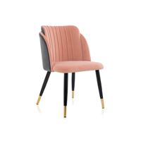 Стул Orly pink / grey