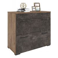 Комод Брайтон K94 ДУБ КРАФТ + БЕТОН