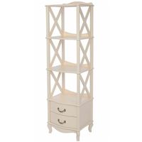 Этажерка "Джульетта"-3 (дуб шампань) Вис