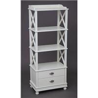 Стеллаж 3 полки (Слоновая кость) 113