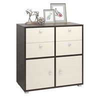 Комод Прайм-22-3 венге / дуб молочный