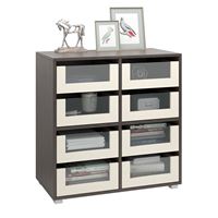 Комод Прайм-22-4 венге / дуб молочный