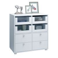 Комод Прайм-22-6 белый