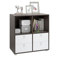 Комод-тумба Прайм-22-8 венге / белый