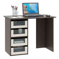 Компьютерный стол Прайм-33 венге / дуб молочный