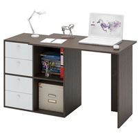 Компьютерный стол Прайм-37 венге / белый