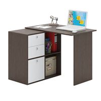 Компьютерный стол Прайм-39 венге / белый