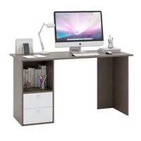 Письменный стол Прайм-57 венге / белый