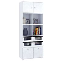 Стеллаж Прайм-52-3 белый