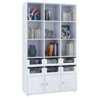 Стеллаж Прайм-53-2 белый