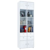 Стеллаж Прайм-62-2 белый