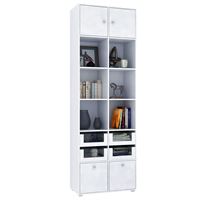 Стеллаж Прайм-62-3 белый