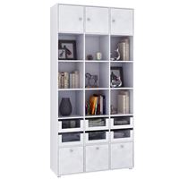 Стеллаж Прайм-63-3 белый