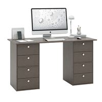 Стол двухтумбовый Прайм-60 венге