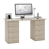 Стол двухтумбовый Прайм-60 дуб сонома