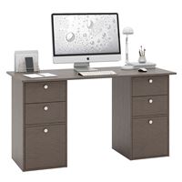 Стол двухтумбовый Прайм-62 венге