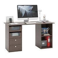 Стол двухтумбовый Прайм-65 венге