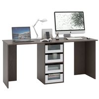 Стол для двоих Прайм-86 венге / белый