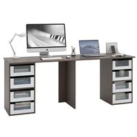 Стол для двоих Прайм-89 венге / белый