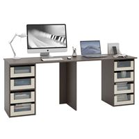 Стол для двоих Прайм-89 венге / дуб молочный