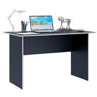 Стол письменный Милан-5 черный / белый