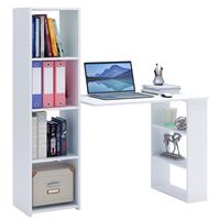 Стол-стеллаж Уно-6 белый