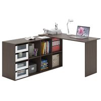 Угловой стол Прайм-73 венге / белый