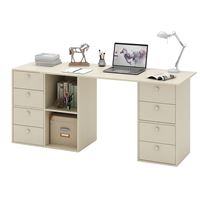 Угловой стол Прайм-76 дуб молочный