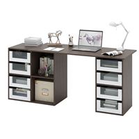 Угловой стол Прайм-77 венге / белый