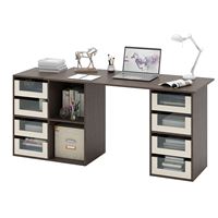 Угловой стол Прайм-77 венге / дуб молочный