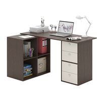 Угловой стол Прайм-78 венге / дуб молочный