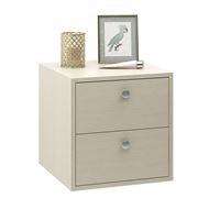 Тумба прикроватная Прайм-11-1 подвесная / напольная дуб молочный