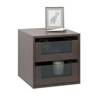Тумба прикроватная Прайм-11-3 подвесная / напольная венге