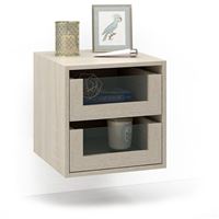 Тумба прикроватная Прайм-11-3 подвесная / напольная дуб сонома