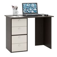 Компьютерный стол Прайм-32 венге / дуб молочный