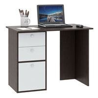 Компьютерный стол Прайм-35 венге / белый