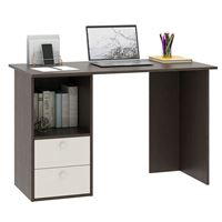 Компьютерный стол Прайм-43 венге / дуб молочный