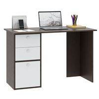 Компьютерный стол Прайм-44 венге / белый