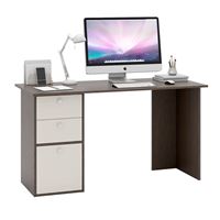 Письменный стол Прайм-58 венге / дуб молочный