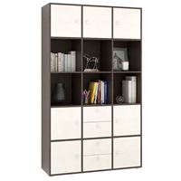 Стеллаж Прайм-53-1 венге / дуб молочный