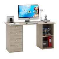 Стол двухтумбовый Прайм-63 дуб сонома