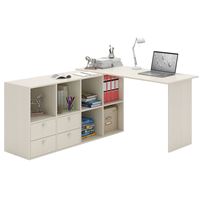 Угловой стол Прайм-72 дуб молочный