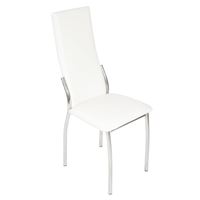 Стул Асти 2/Металл Хром/ЭкокожаБатлер 08