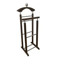 Вешалка костюмная с шаром средняя Сириус/Массив березы/Темный орех