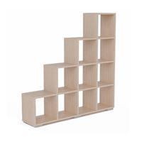 Стеллаж Стильный С-2/143*30*145/Шимо светлый/