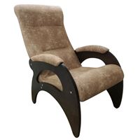 Кресло Мария/Темный орех/Серо-коричневый ТОРОНТО 01