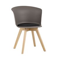 Стул Moon с подушкой темно-бежевый