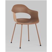 Стул Lady пластик коричневый