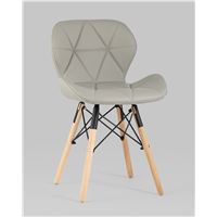 Стул Бон экокожа серый